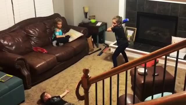 Hit Over Me | kids Funny Video | Play at Home | Funny Videos