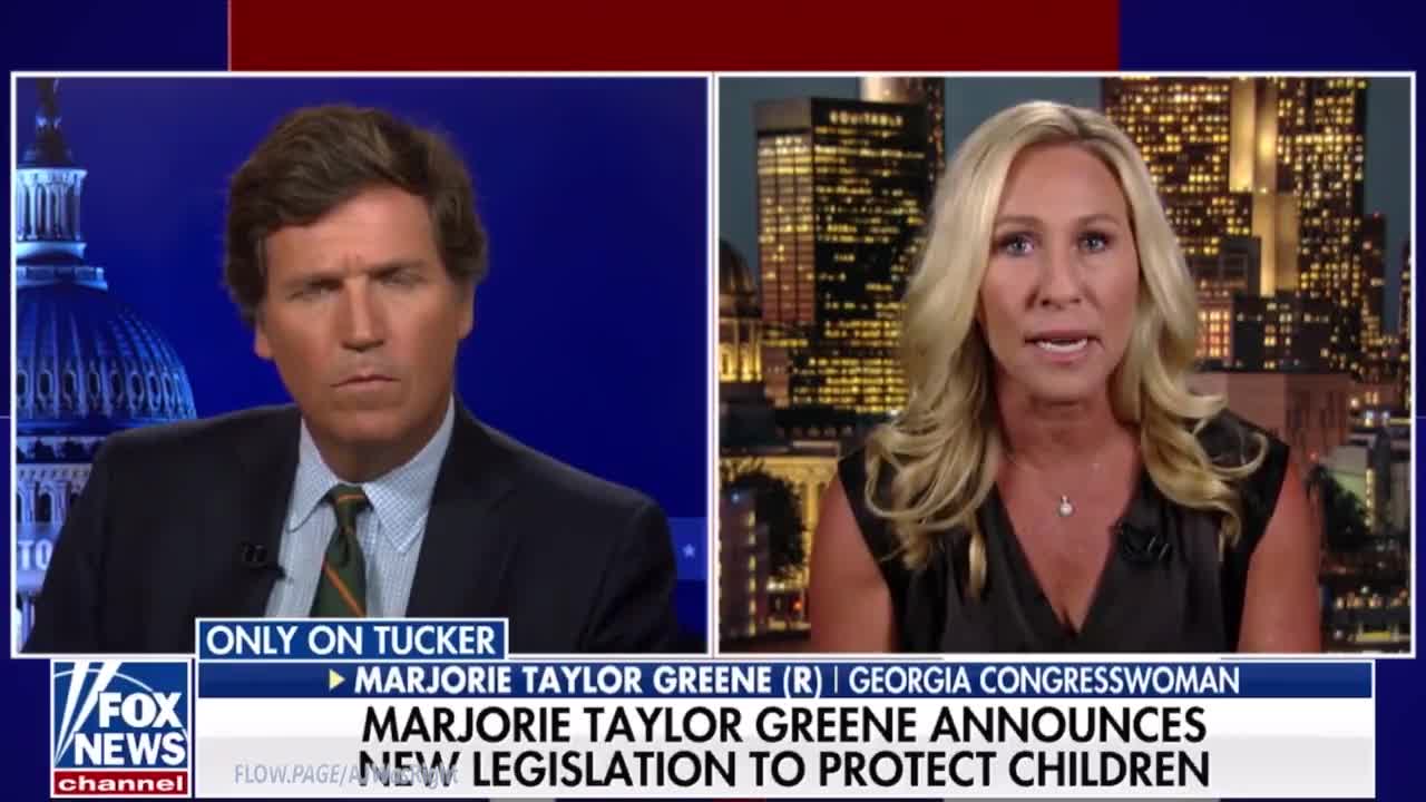 Tucker Carlson & Marjorie Taylor Greene: Gender Affirming Care Is The Sexual Mutilation Of Children