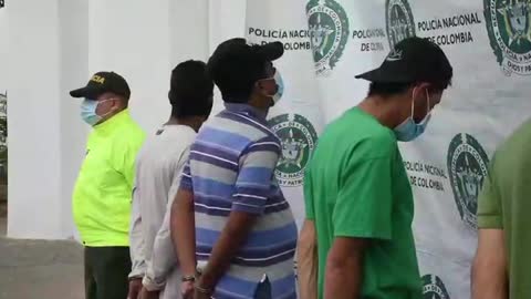 Los 'Lisos' se resbalaron y capturaron en Santander