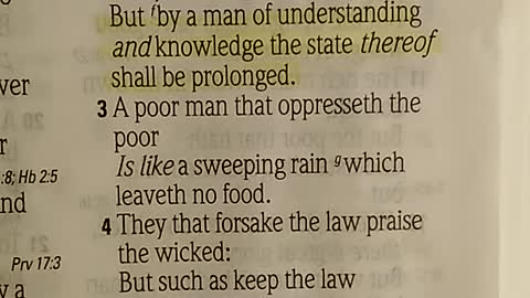 The wicked flee when no man pursueth...PROVERBS 28