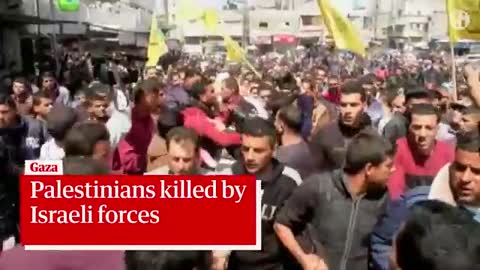 Palestinians killed by Israeli forces in Gaza protest