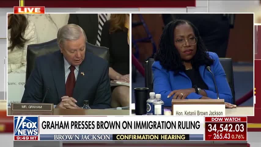 Lindsey Graham clashes with Ketanji Brown Jackson on third day of hearings