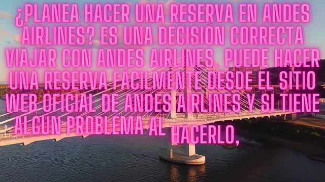 ¿Cómo realizo el cambio en la Reserva de Andes Airlines?