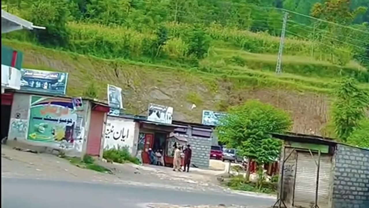 Beautiful Battagram Bypass Road Mansehra Pakistan