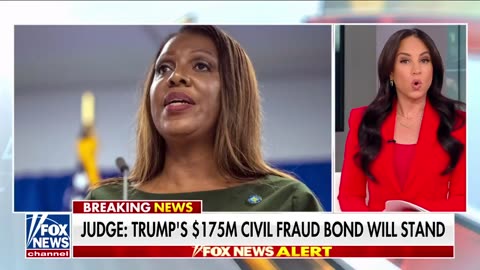 Judge denies Letitia James' effort to reject Trump's $175M bond