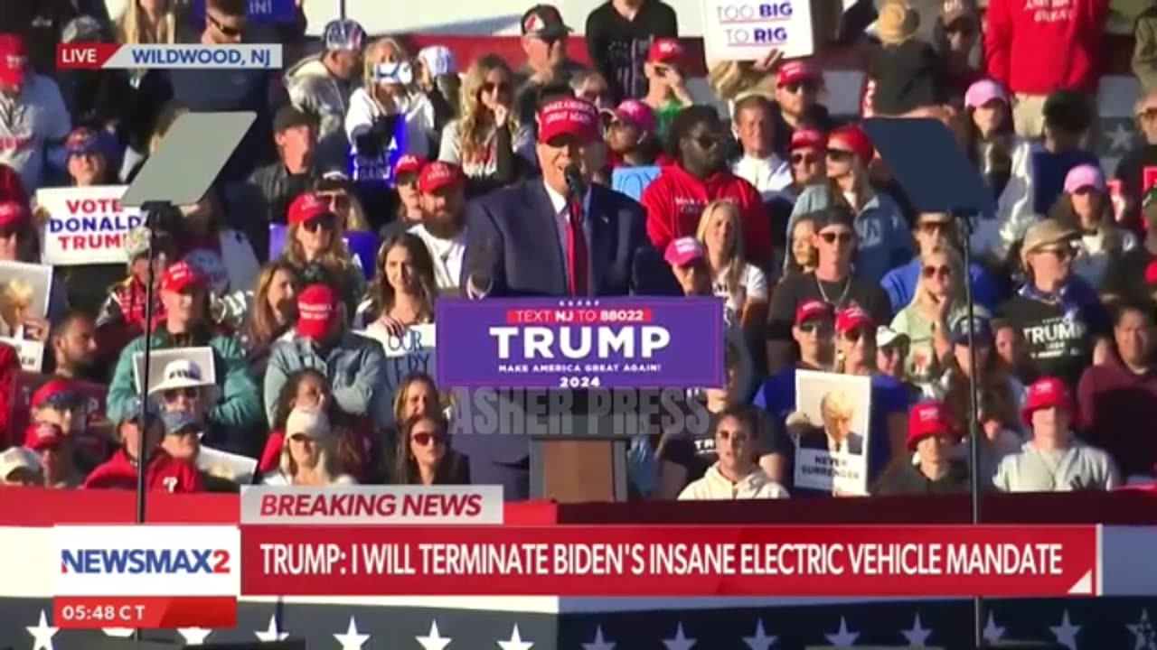 President Donald Trump in Wildwood, NJ: Biden is a 'fool' he's not a 'smart man and never was'