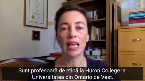 Profesoara de etica Julie Ponesse explica de ce impunerea vaccinului este impotriva umanitatii