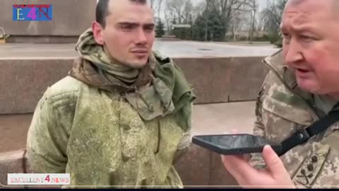 Russian Army arrests Ukrainian Army, talking on live phone with his mother on the phone