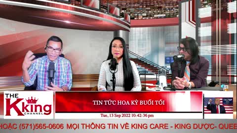 TIN TỨC HOA KỲ BUỔI TỐI - 09/13/2022 - The KING Channel