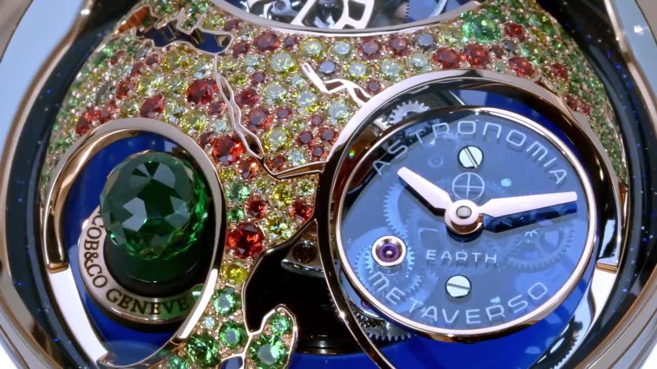 The Jacob & Co. Astronomia Metaverso Earth