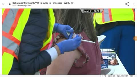 VACCINE being SPRAYED on PEOPLE and SURROUNDINGS after getting JABBED