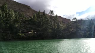 VIew of the lake in Mountains