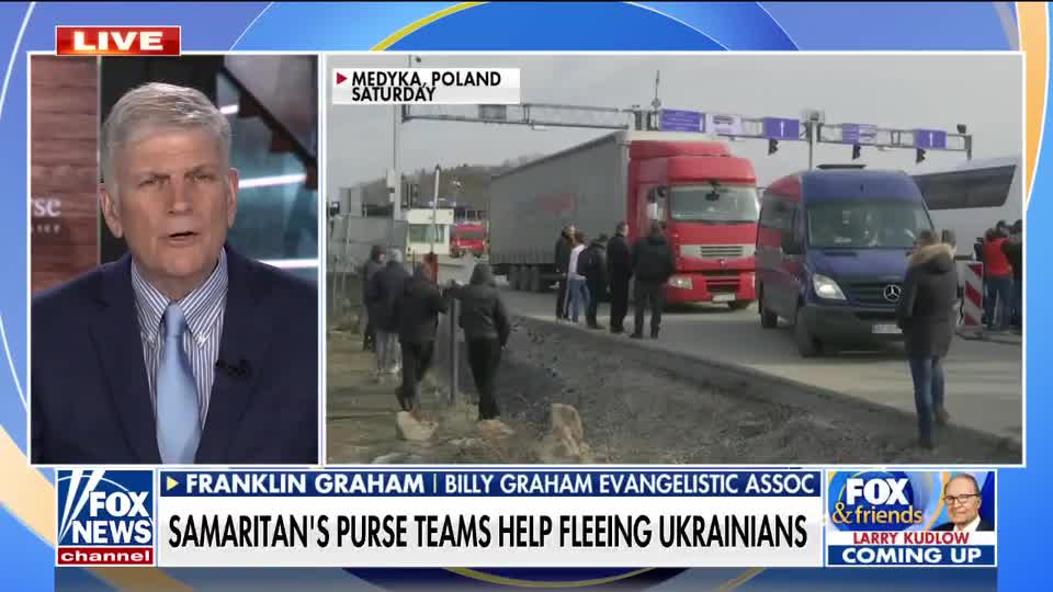 Fox & Friends - Samaritan's Purse assembles disaster relief teams to help Ukrainian refugees