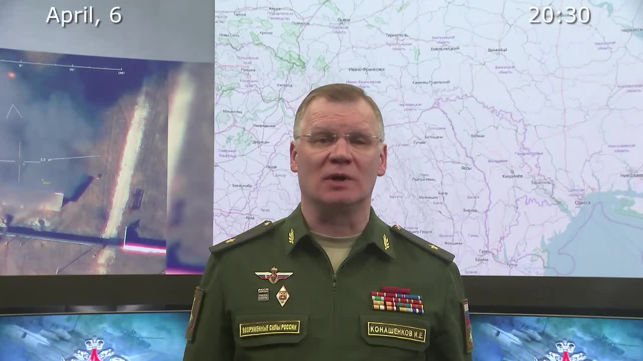 Ukraine War - Briefing by Russian Defence Ministry (April 6th, 2022)