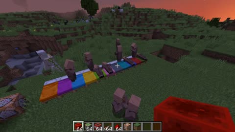 How to make dancing villager