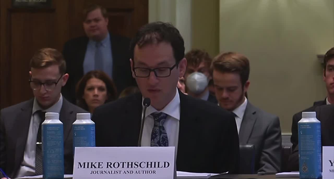 The Irony! Rothschild Testifies About Conspiracies