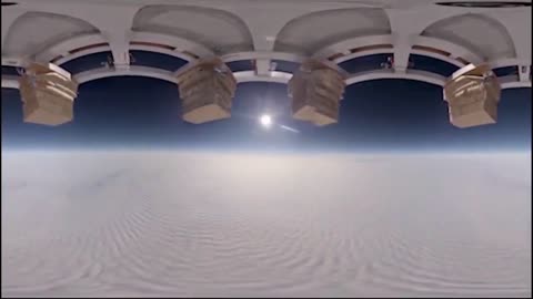 360 view of earth no curvature