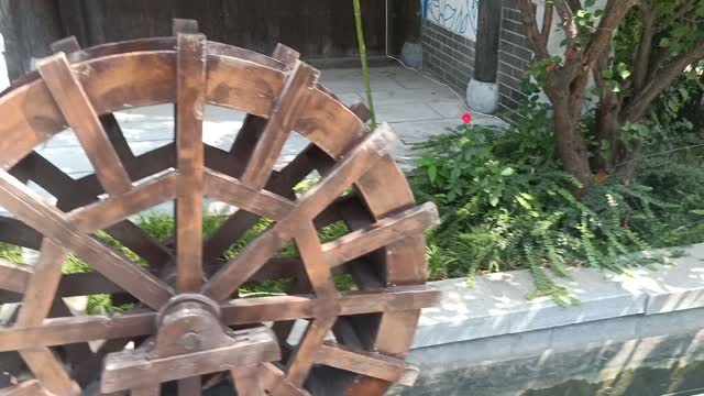 It's a windmill