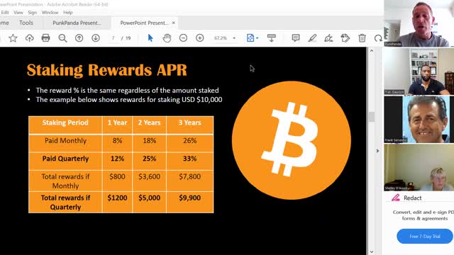 PunkPanda BTC Stake Presentation Nov 2 Albert Muir