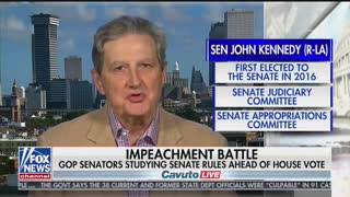 John Kennedy slams Democrats' impeachment push