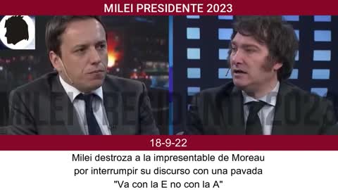 Javier Milei sobre las ideas socialistas.