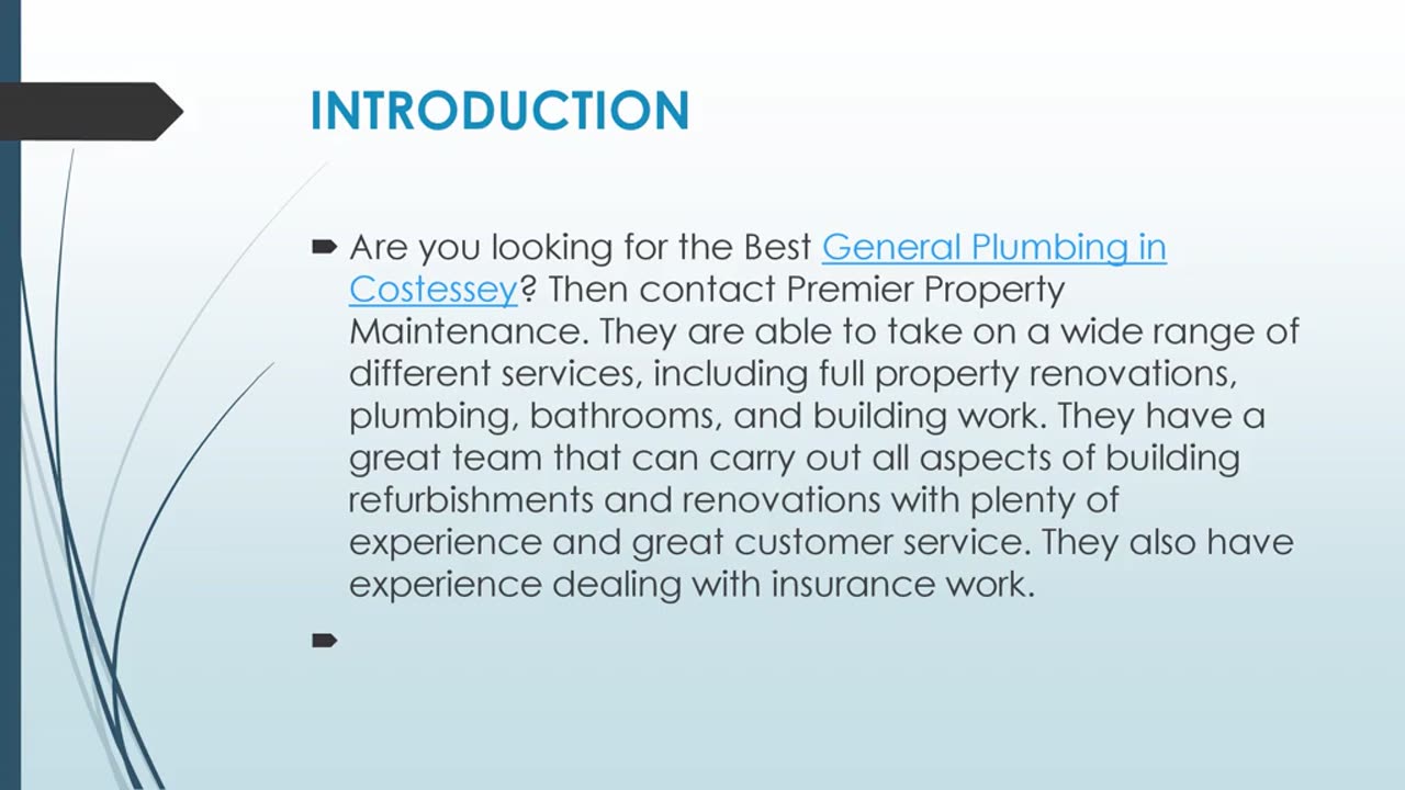 Best General Plumbing in Costessey.