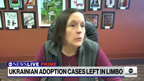 Ukrainian orphan adoptions left in limbo amid war