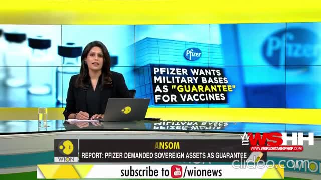 Pfizer Holding Demanding Military Bases as Collateral, Reimbursement for Lawsuits