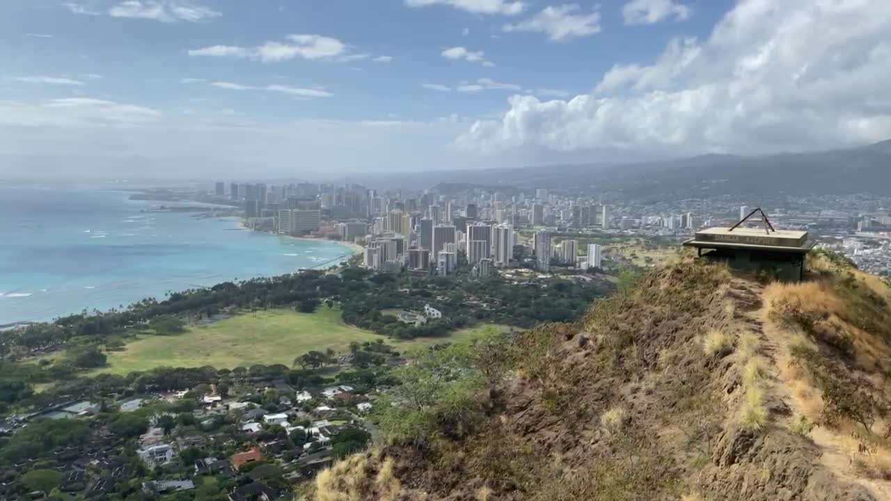 Scenic view of Waikiki, Oahu,Hawaii