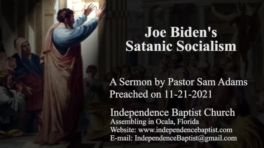 Joe Biden's Satanic Socialism