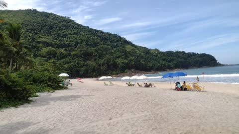 Camburizinho Beach - North Coast of Sao Paulo