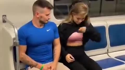 American subway prank videos