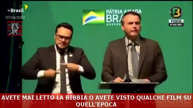 DISCORSO DEL PRESIDENTE DEL BRASILE BOLSONARO 7.4.2021