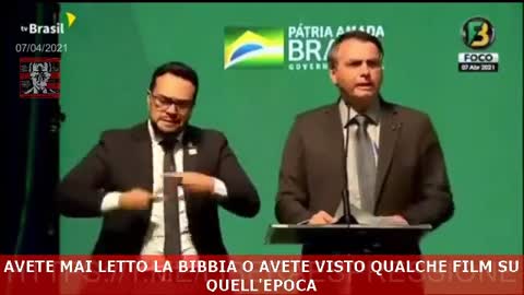 DISCORSO DEL PRESIDENTE DEL BRASILE BOLSONARO 7.4.2021