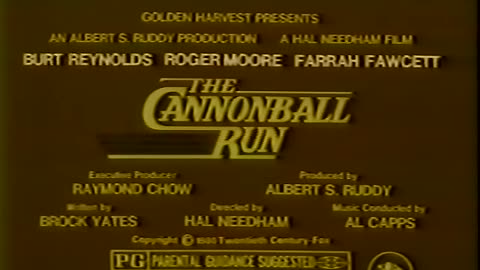 The Cannonball Run (1981) Rare Original U.S. TV Spot #1 - All-Star Classic Comedy