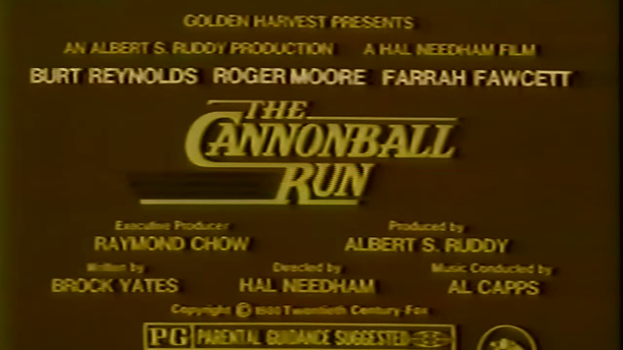 The Cannonball Run (1981) Rare Original U.S. TV Spot #1 - All-Star Classic Comedy