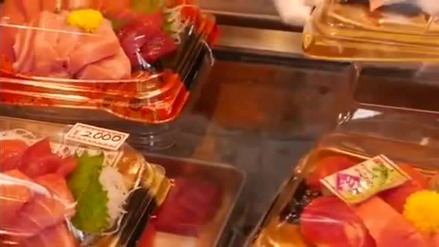 Sushi sashimi seafoods