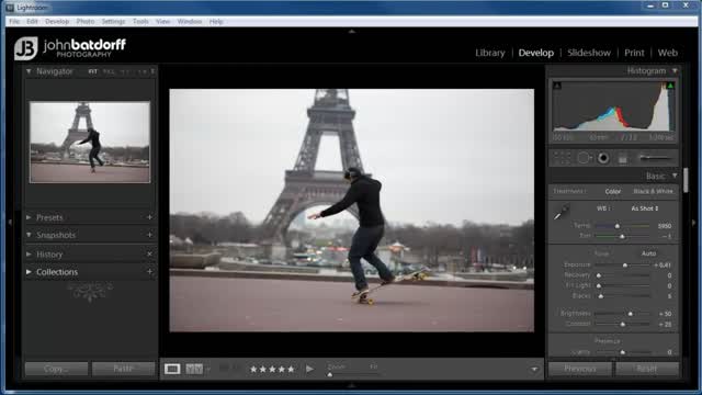 How to straighten an image in Adobe Lightroom with a few clicks-1