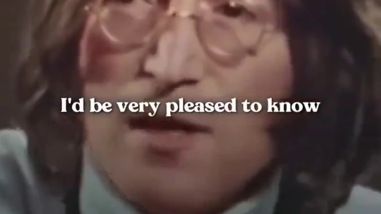 John Lennon's Last Interview 1968