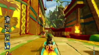 Crash Team Racing Nitro Fueled - Rusted Robo-Cortex Legendary Re-color Skin Gameplay