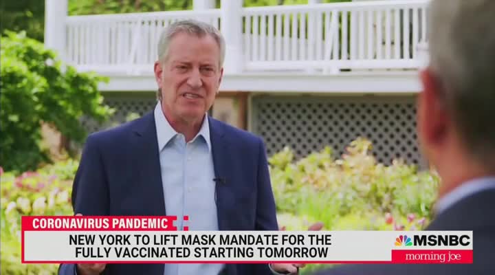 Medical Tyranny: "If You Are Vaccinated, You Get More Freedom" - Bill DeBlasio