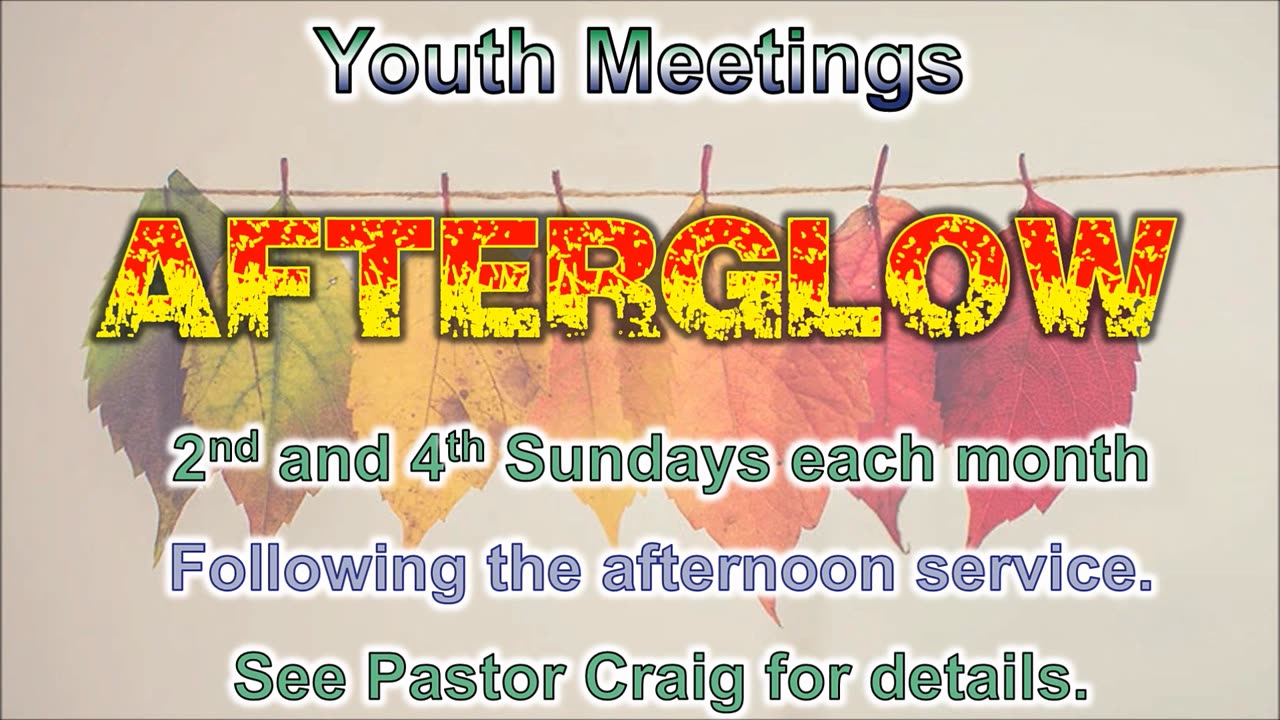 Highland Park Baptist Church Bulletin October 15th