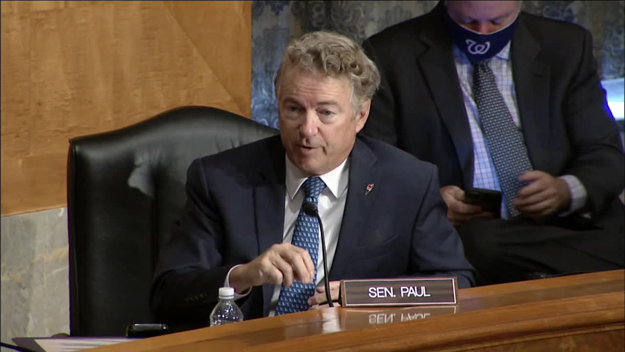 "FISA Warrants Should Not Be Used On Americans" Dr. Paul Gives Remarks at HSGAC Hearing