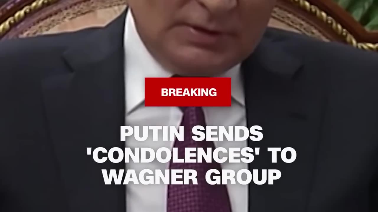 Putin sends “condolences’ to Wagner group