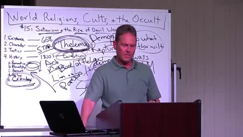 Billy Crone - Satanism and the Rise of Devil Worship - Part 4