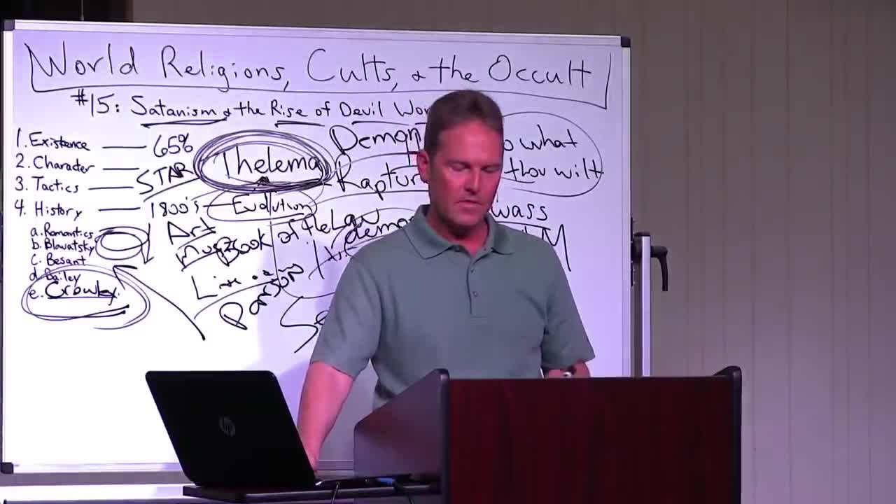 Billy Crone - Satanism and the Rise of Devil Worship - Part 4