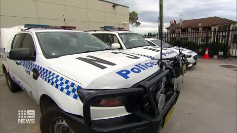 Alleged white supremacist charged with ramming into police car | 9 News Australia