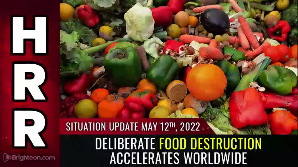 05-12-22 S.R. - Deliberate Food Destruction Accelerates Worldwide