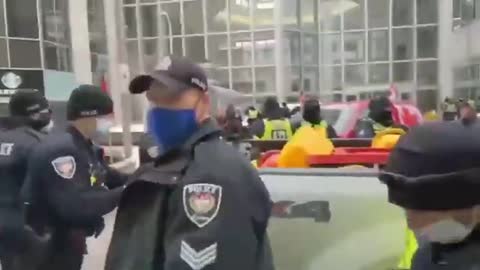 Ottawa Police Confiscate Freedom Convoy Fuel Feb.9, 2022 | IrnieracingNews