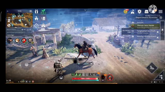 KOTA KEDUA SERENDIA - BLACK DESERT MOBILE GAMEPLAY PART 10